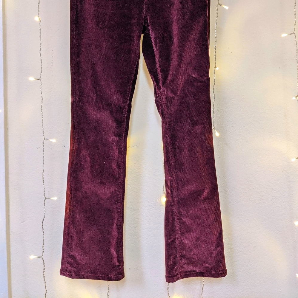 Anthropologie corduroy flare